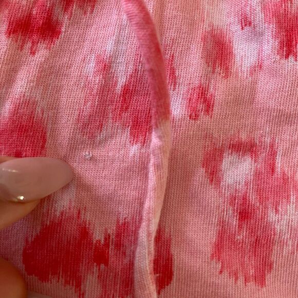 Michael Kors Pink Red Animal Print Sleeveless Blouse Size L - Picture 5 of 7